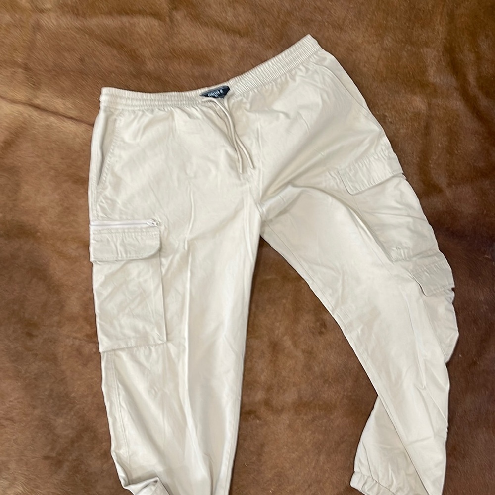 Lightweight khaki joggers. New without tags.